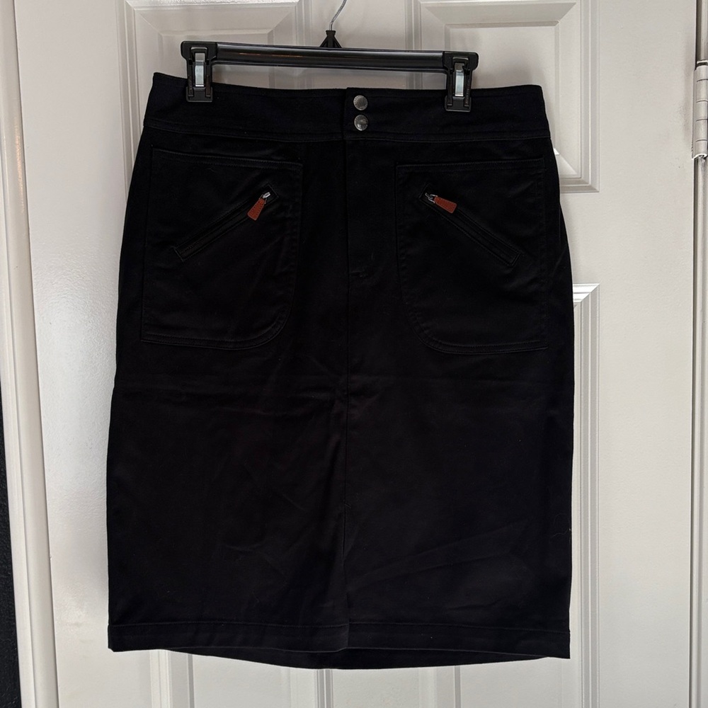 Ralph Lauren pencil Midi Black Women's Skirt